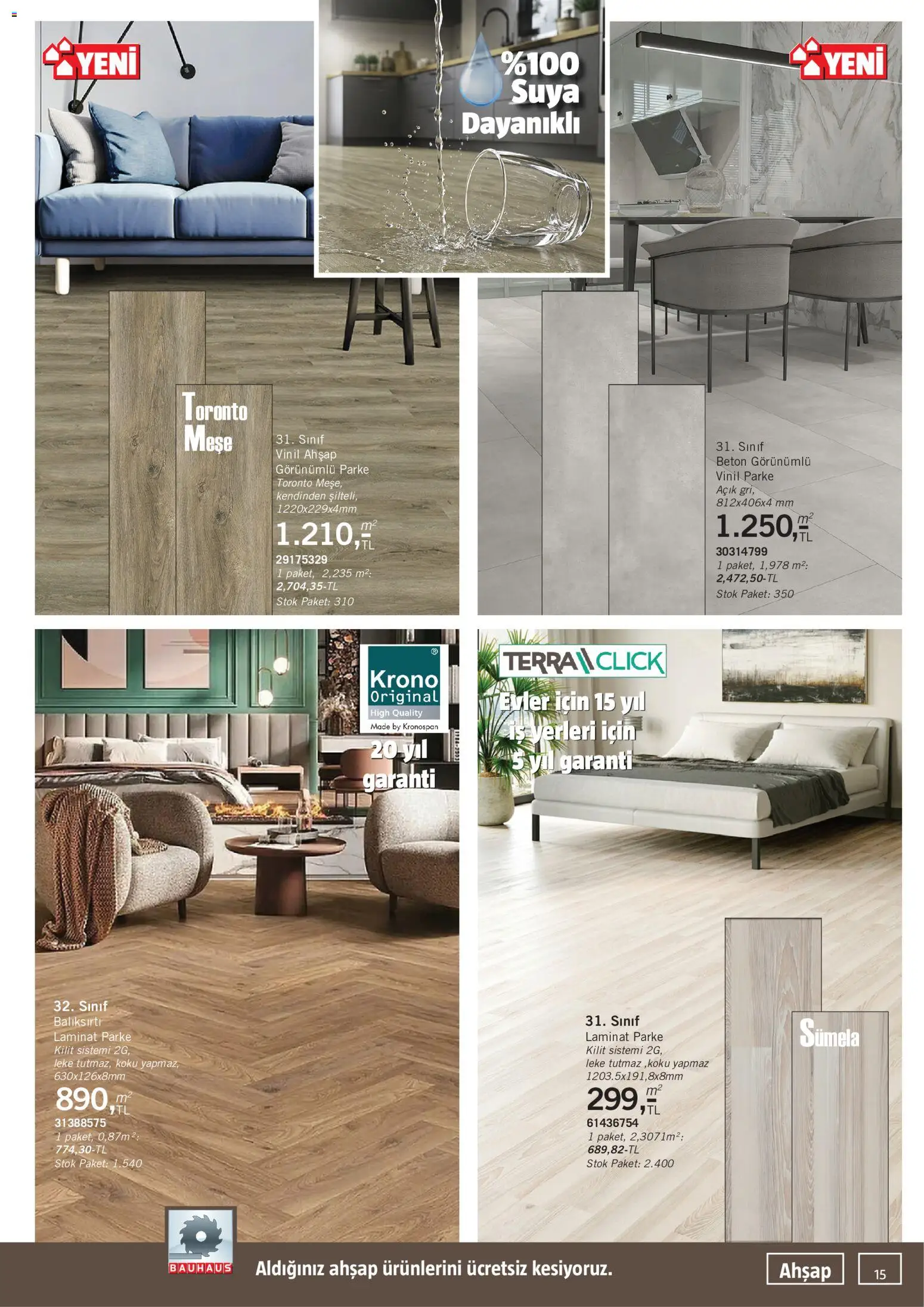 Bauhaus Katalog - 29 Ağustos 2026 tarihinden itibaren geçerlidir | Sayfa: 15 | Ürünler: Koku