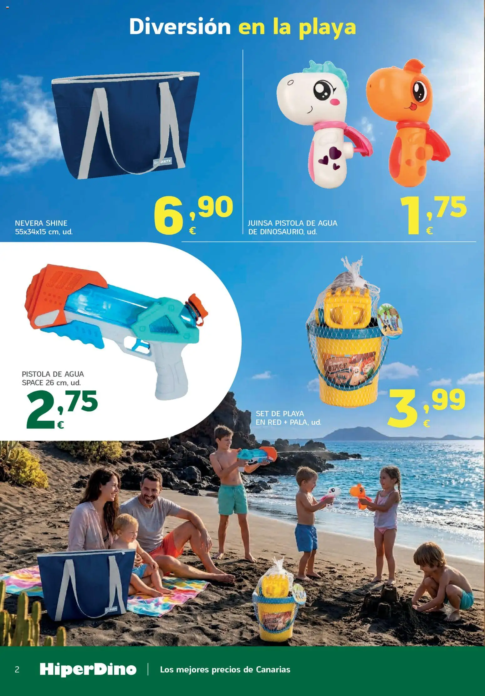 HiperDino Ofertas especial playa y camping │ válido desde el 21/07/2026 | Página: 2 | Productos: Nevera