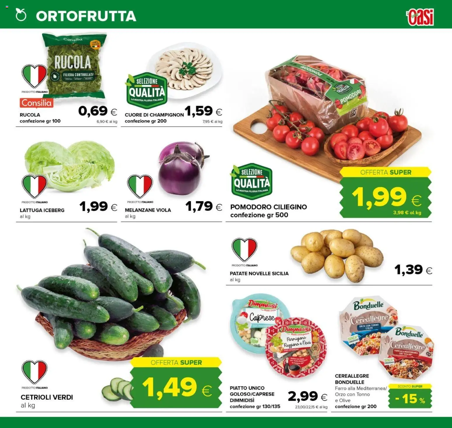 Volantino Oasi del 21.05.2026 | Pagina: 7 | Prodotti: Pomodoro, Pomodori, Noci, Melanzane