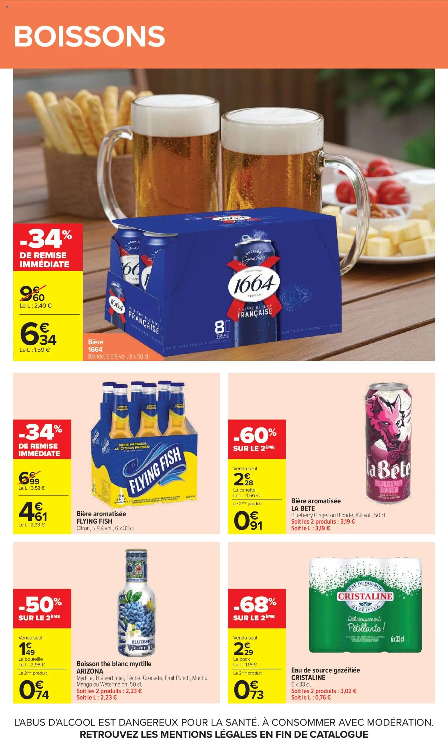 {H1} | Page: 52 | Produits: Thé blanc, Arizona, Bouteille, Thé
