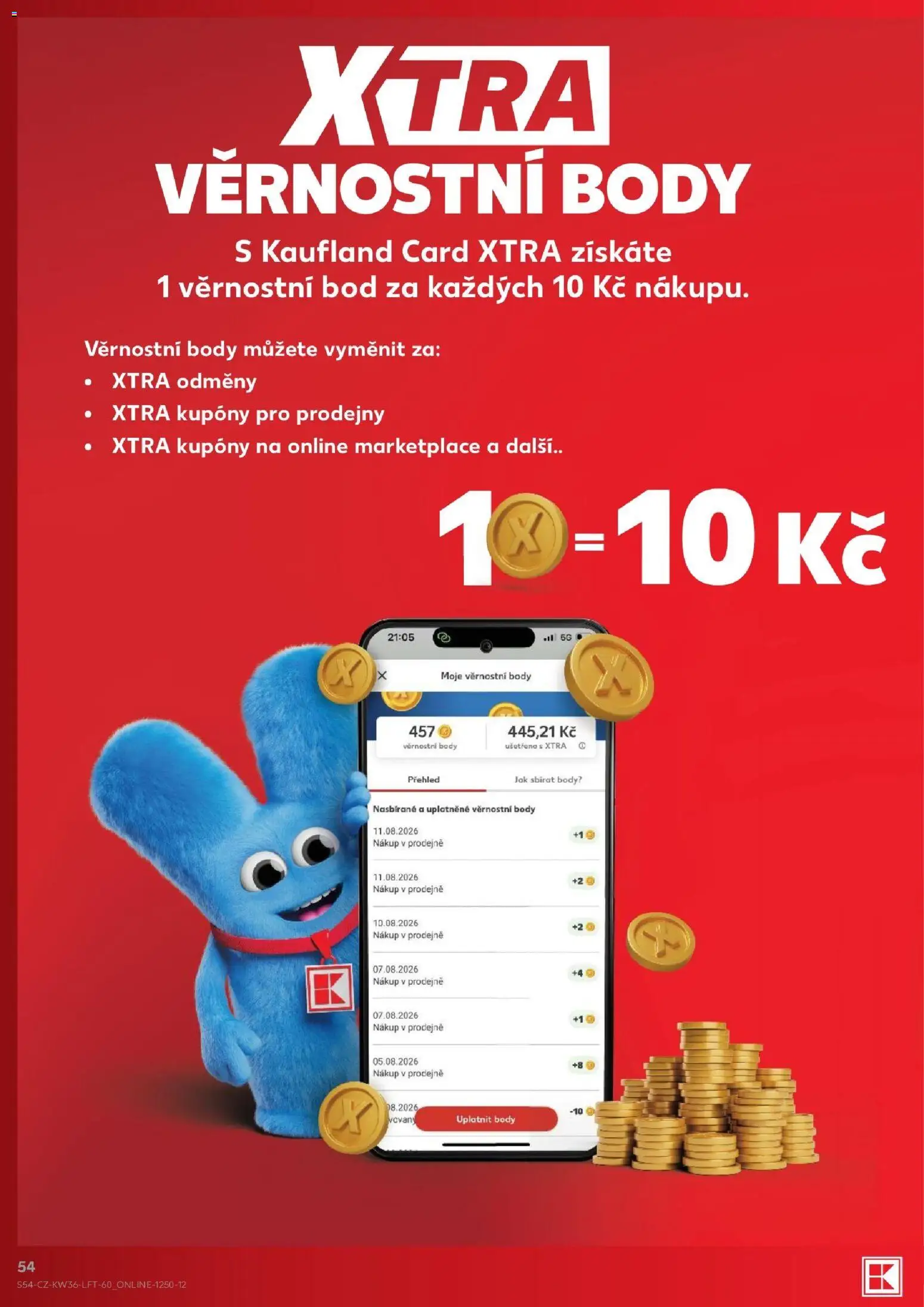 Kaufland leták - Praha 4 od 02.09.2026 | Strana: 54 | Produkty: Body