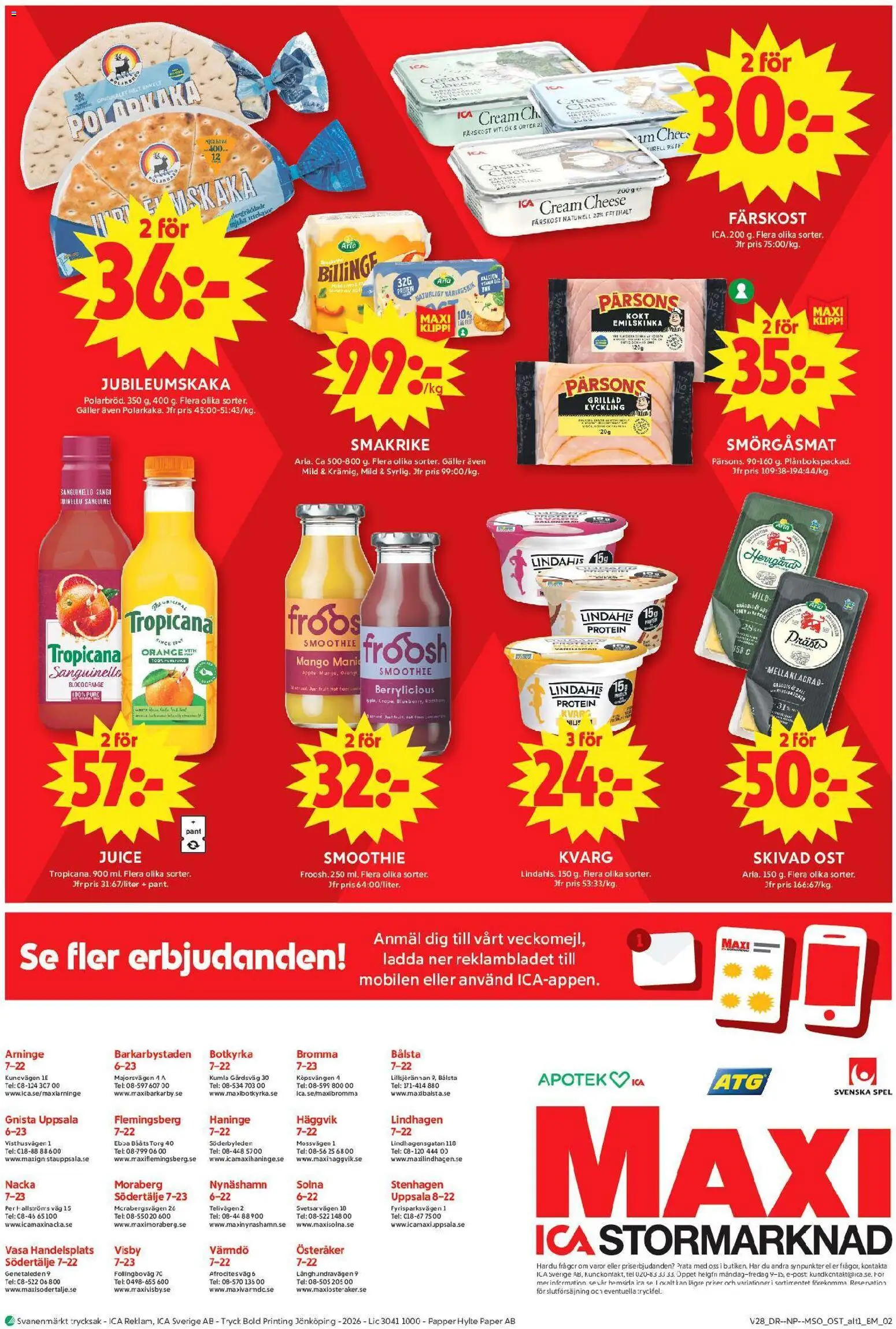 ICA Maxi reklamblad aktuell från 06/07/2026 | Sida: 10