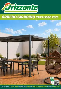 Anteprima del volantino Orizzonte volantino Arredo Giardino valido a partire dal 24.04.2026
