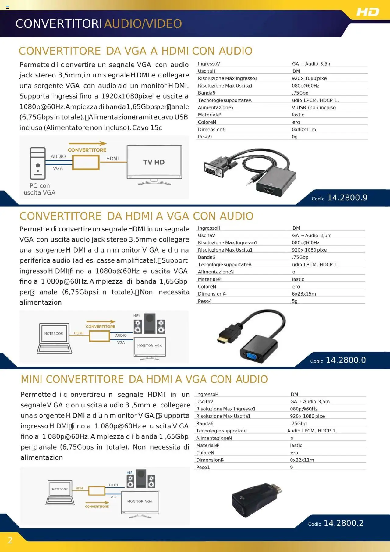 Volantino GBC del 16.10.2025 | Pagina: 22 | Prodotti: Notebook, TV, Cavo, USB
