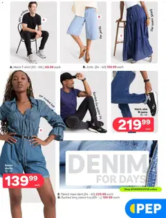 PEP Stores specials catalogue – valid from 23/07/2026 | Page: 4 | Products: Shorts, Skirt, Jeans