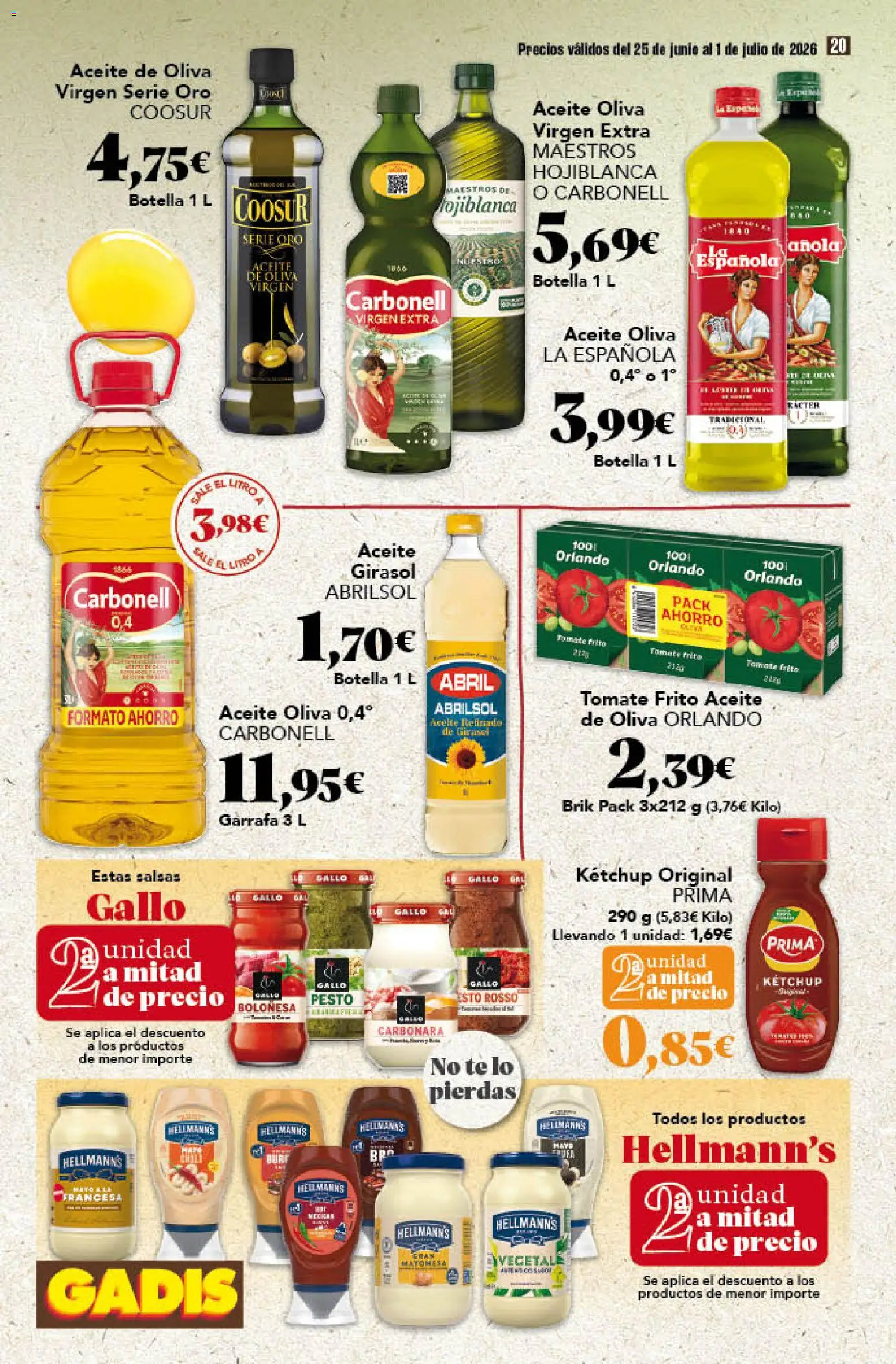 Gadis folleto │ válido desde el 25/06/2026 | Página: 20
