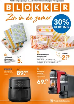 Blokker folder - Voorbeeld van een folder van Blokker, geldig van 22.06.2026