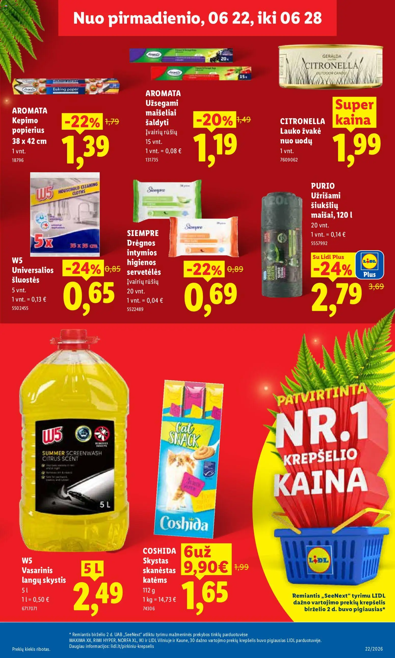 LIDL akcijos nuo 2026.06.22 | Puslapis: 23
