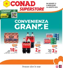 Anteprima del volantino Conad volantino Superstore Piemonte valido a partire dal 13/08/2026