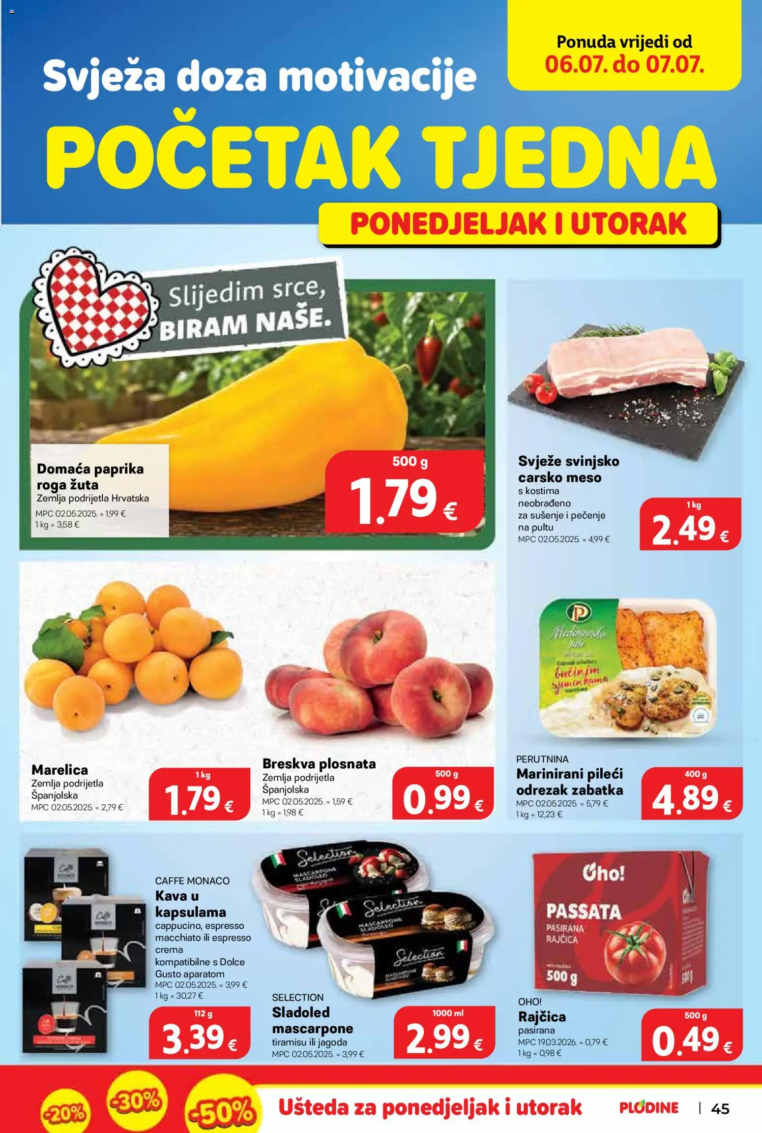 Plodine katalog | vrijedi od 01.07.2026 | Stranica: 45