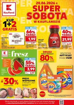 Pogląd oferty "Kaufland gazetka - Super Sobota" - ważna od 20.06.2026