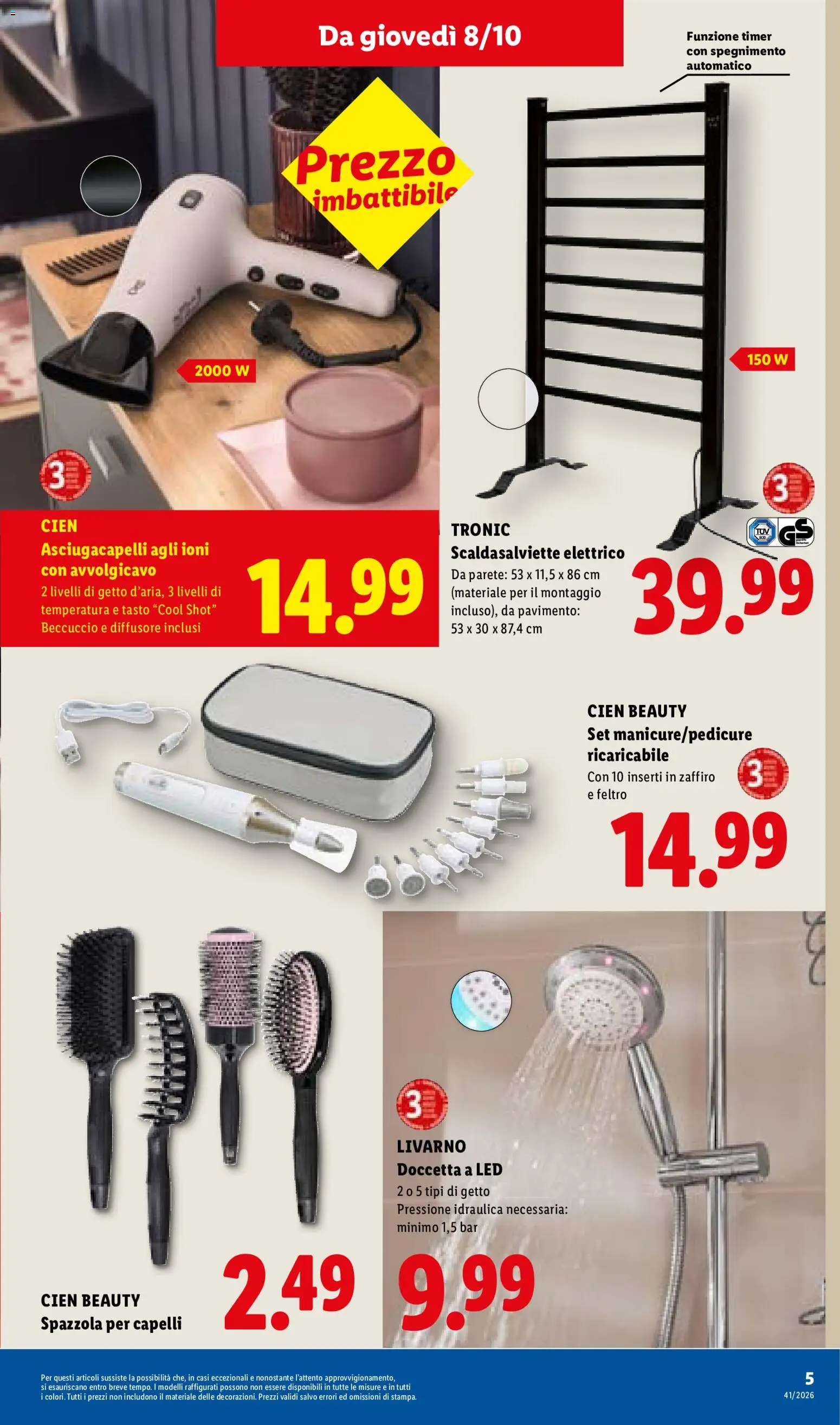 Volantino Lidl del 08/10/2026 | Pagina: 25