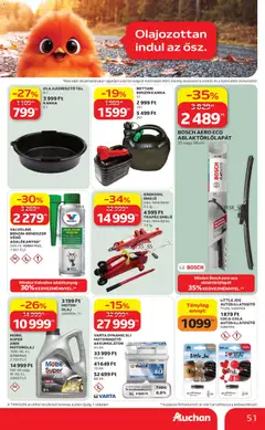 Auchan akciós újság - amely érvényes a következő dátumtól: 2026.10.08. | Oldal: 51