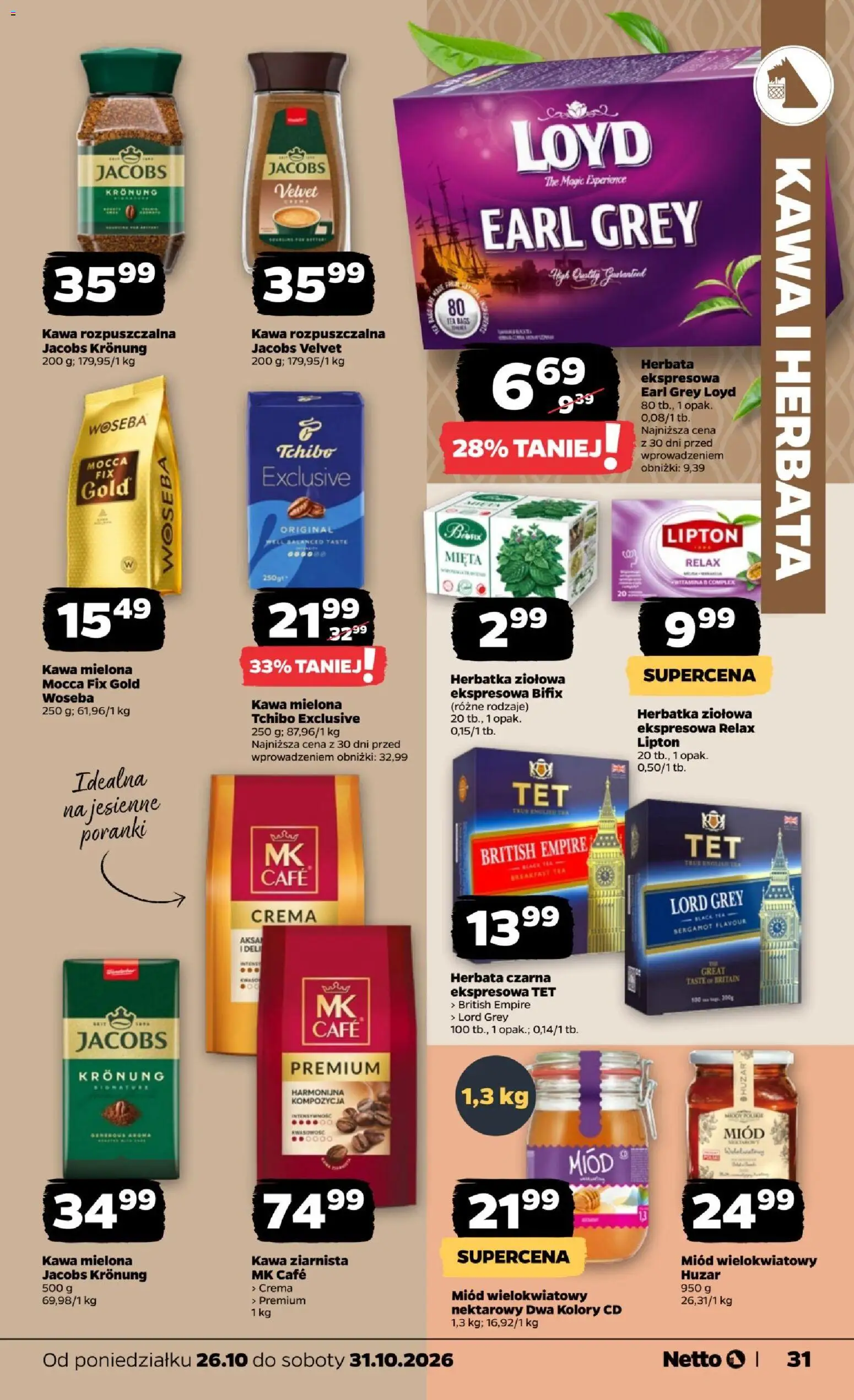 Netto gazetka od poniedziałku od 26.10.2026 | Strona: 31