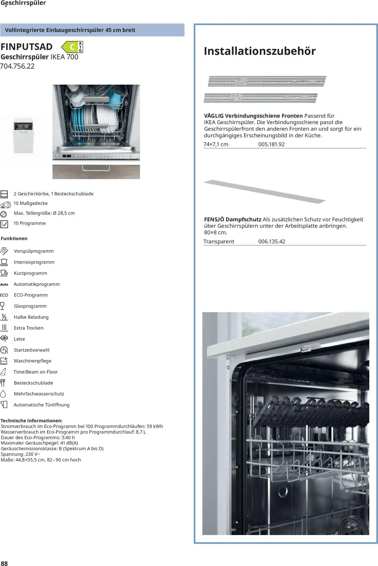 Ikea Elektrogeräte – gültig ab 19.06.2026 | Seite: 88