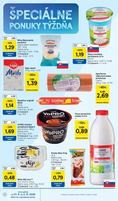 Tesco leták platný od 27.05.2026 | Strana: 10