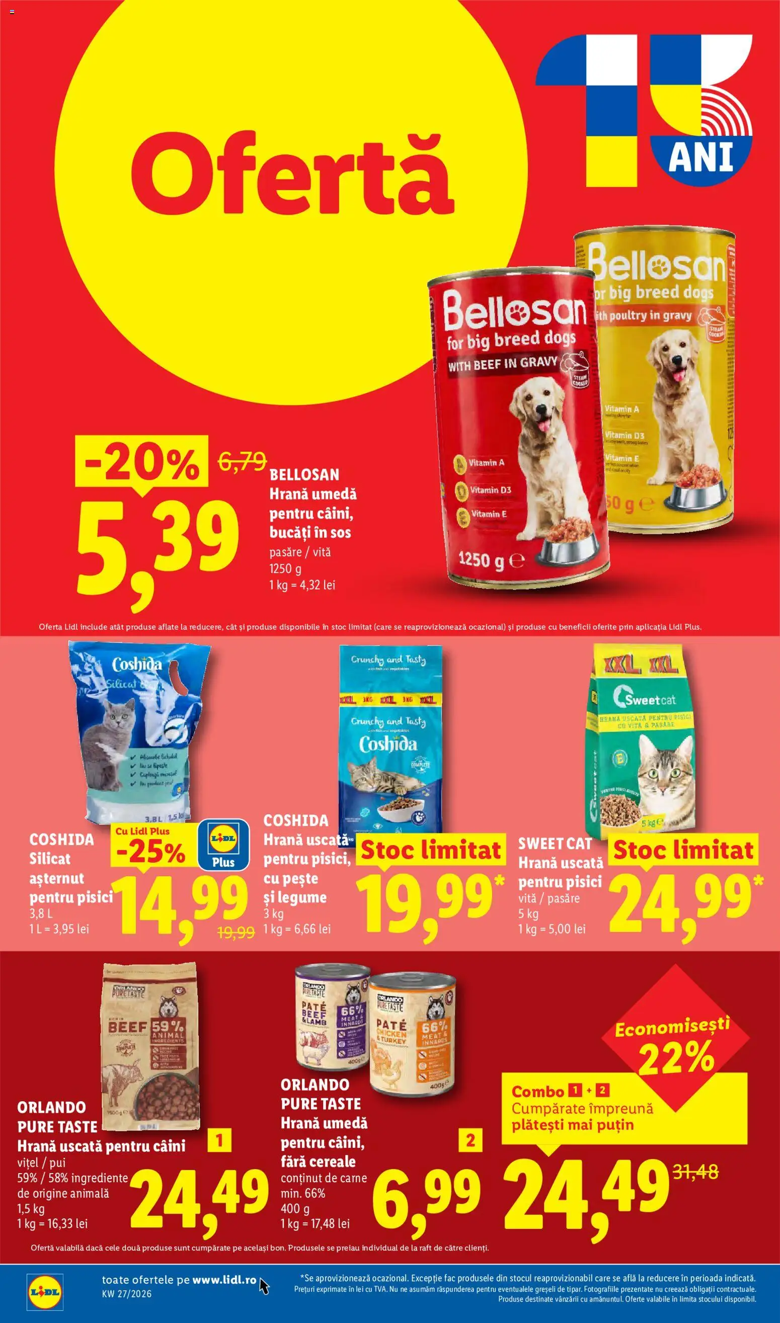 Noul catalog Lidl – valabil de la 29.06.2026 | Pagină: 28 | Produse: Raft, Pate, Pește, Sos