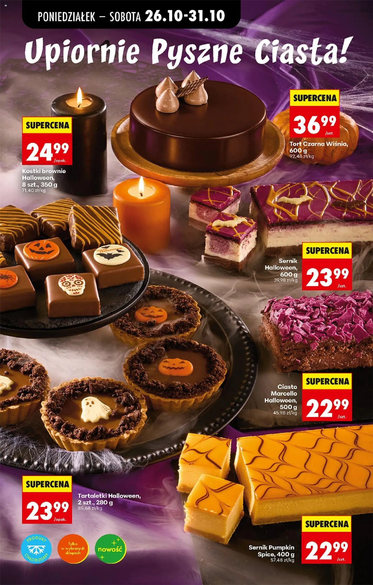Biedronka Polsko leták - Codziennie niskie ceny od 26.10.2026 | Strana: 46 | Produkty: Brownie