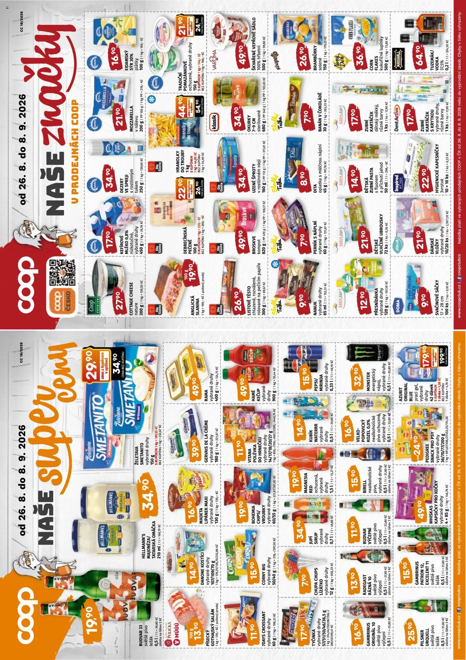 Coop leták - Západočeský region od 26.08.2026 | Strana: 4