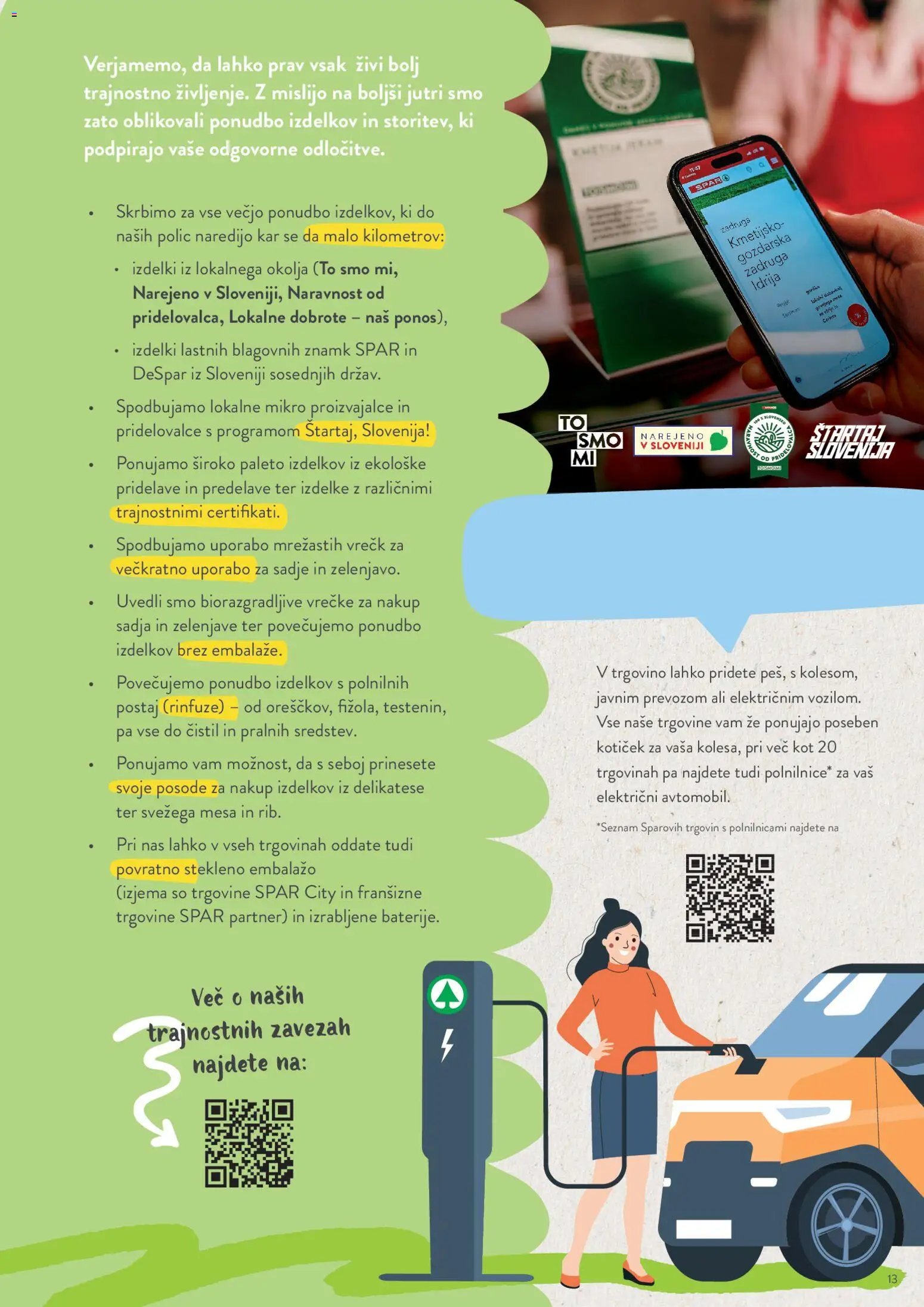 Novi Spar katalog ponudbe – veljaven od 01.06.2026 | Stran: 13 | Izdelki: Sadje