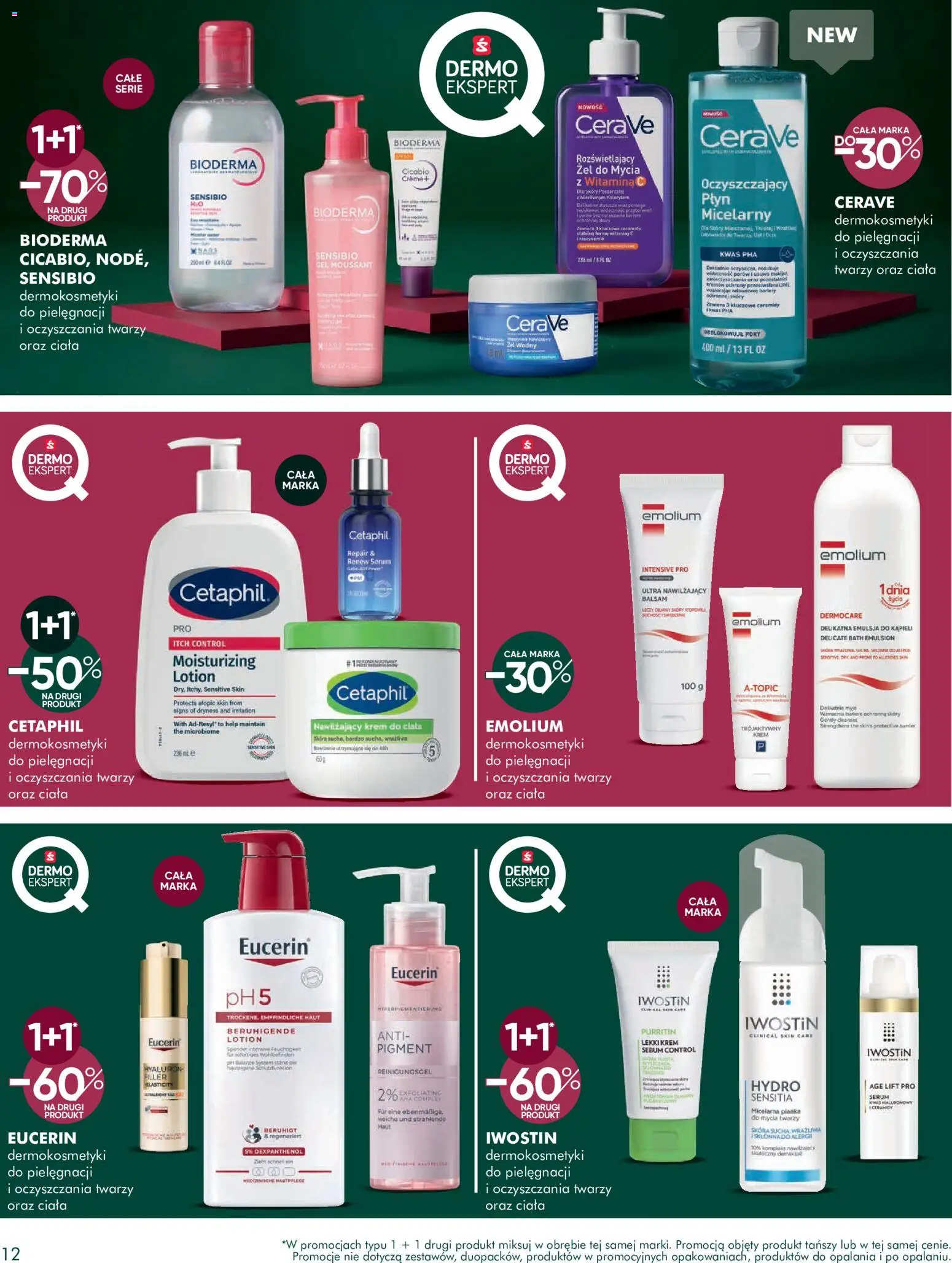 Super-pharm gazetka od 19.09.2026 | Strona: 12 | Produkty: Krem do ciała, Krem, Lotion