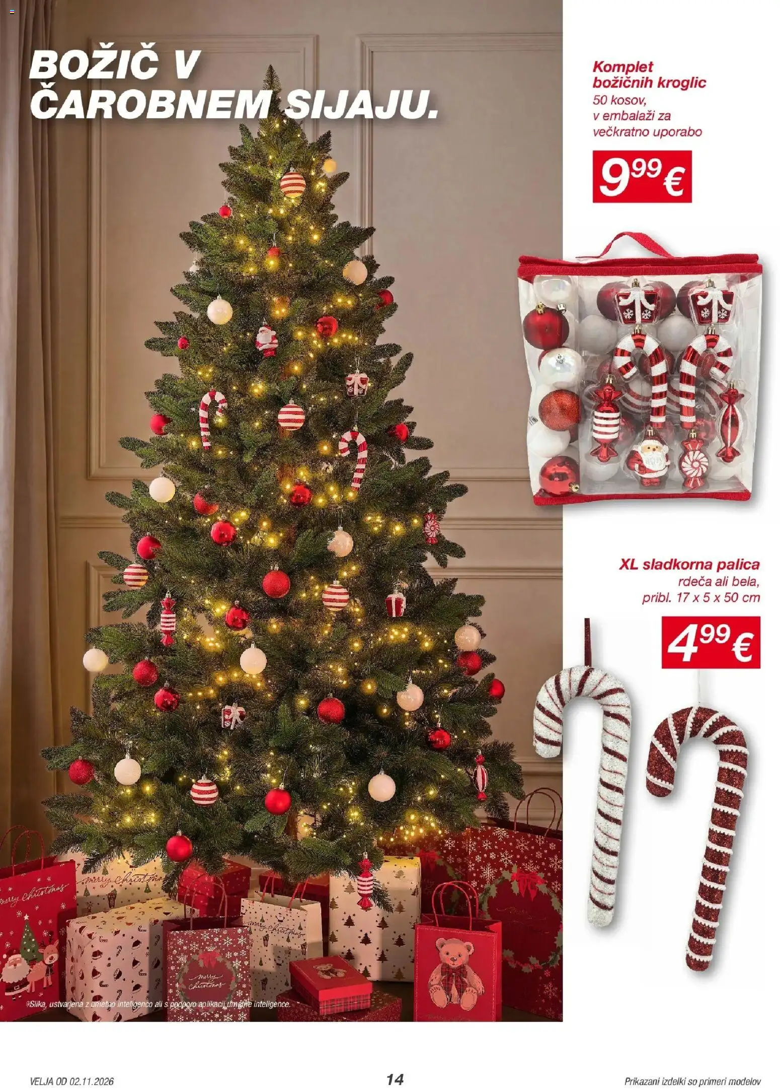 Novi Mercator katalog ponudbe – veljaven od 02.11.2026 | Stran: 14