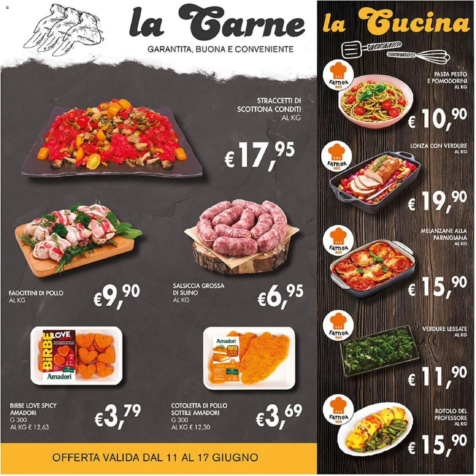 Volantino Coal del 04.06.2026 | Pagina: 5 | Prodotti: Pollo, Verdure, Pasta, Pesto
