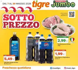 Anteprima del volantino Tigre volantino Jumbo valido a partire dal 07.05.2026
