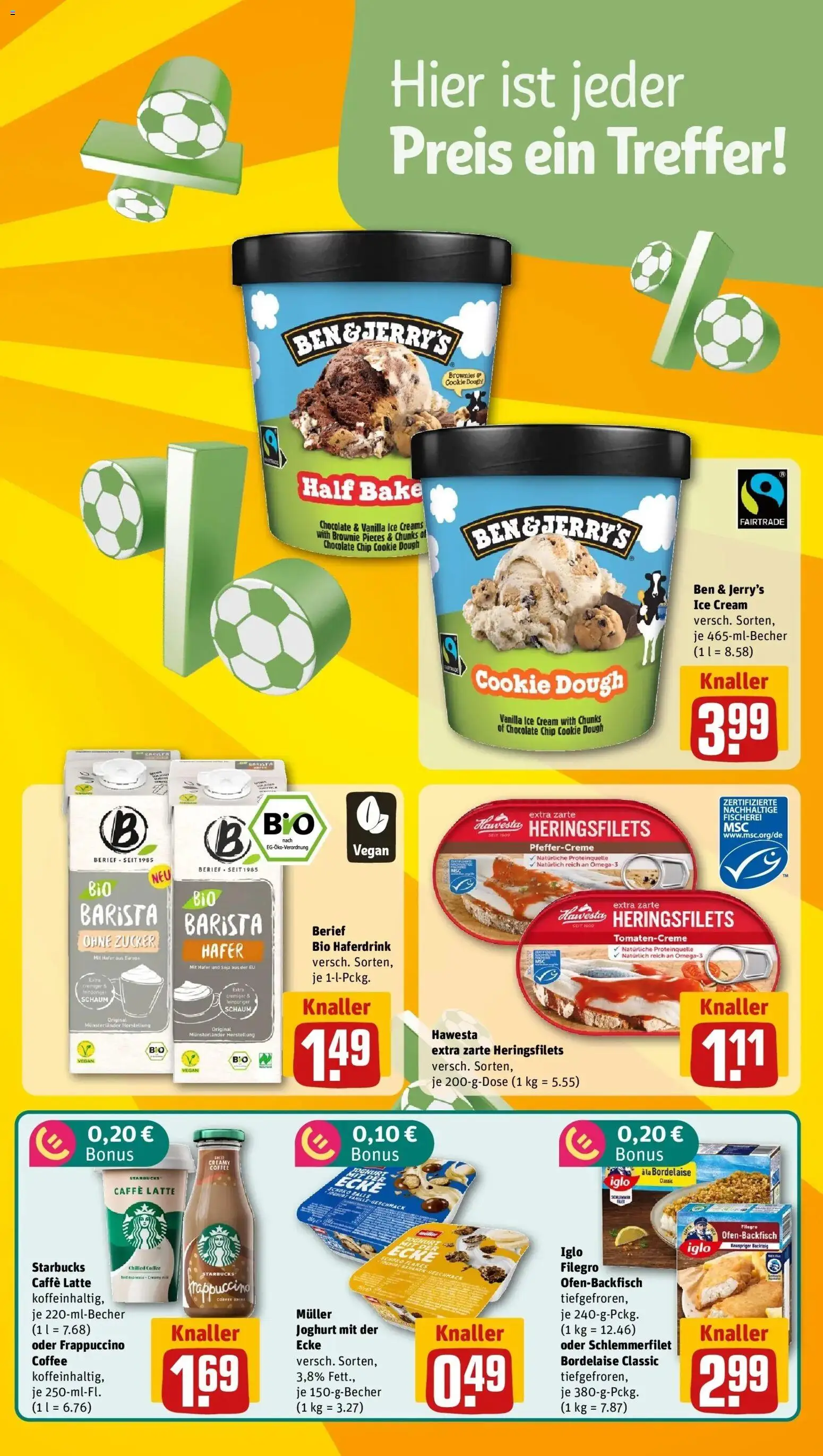 Rewe Prospekt München – gültig ab 29.06.2026 | Seite: 5 | Produkte: Joghurt, Iglo, Haferdrink, Zucker