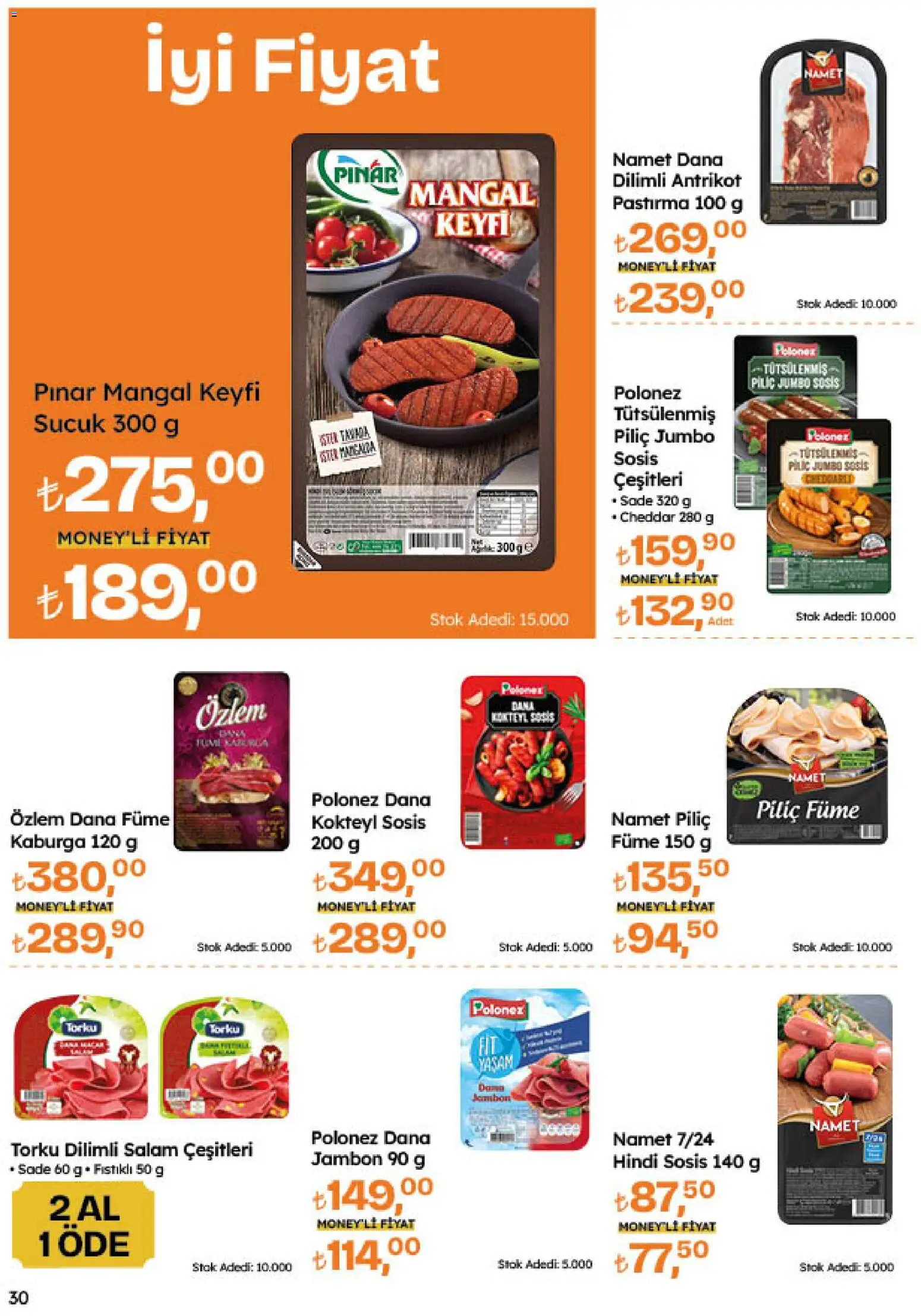 Migros Katalog - Migroskop - 20 Ağustos 2026 tarihinden itibaren geçerlidir | Sayfa: 30 | Ürünler: Cheddar, Jambon, Piliç, Sucuk