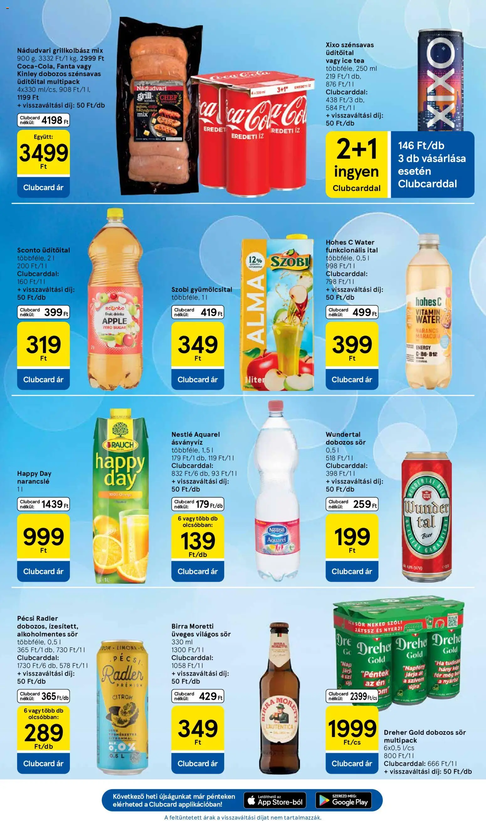 Tesco akciós ujság - amely érvényes a következő dátumtól: 2026.08.18. | Oldal: 29 | Termékek: Grill, Ice tea, Világos sör, Tea