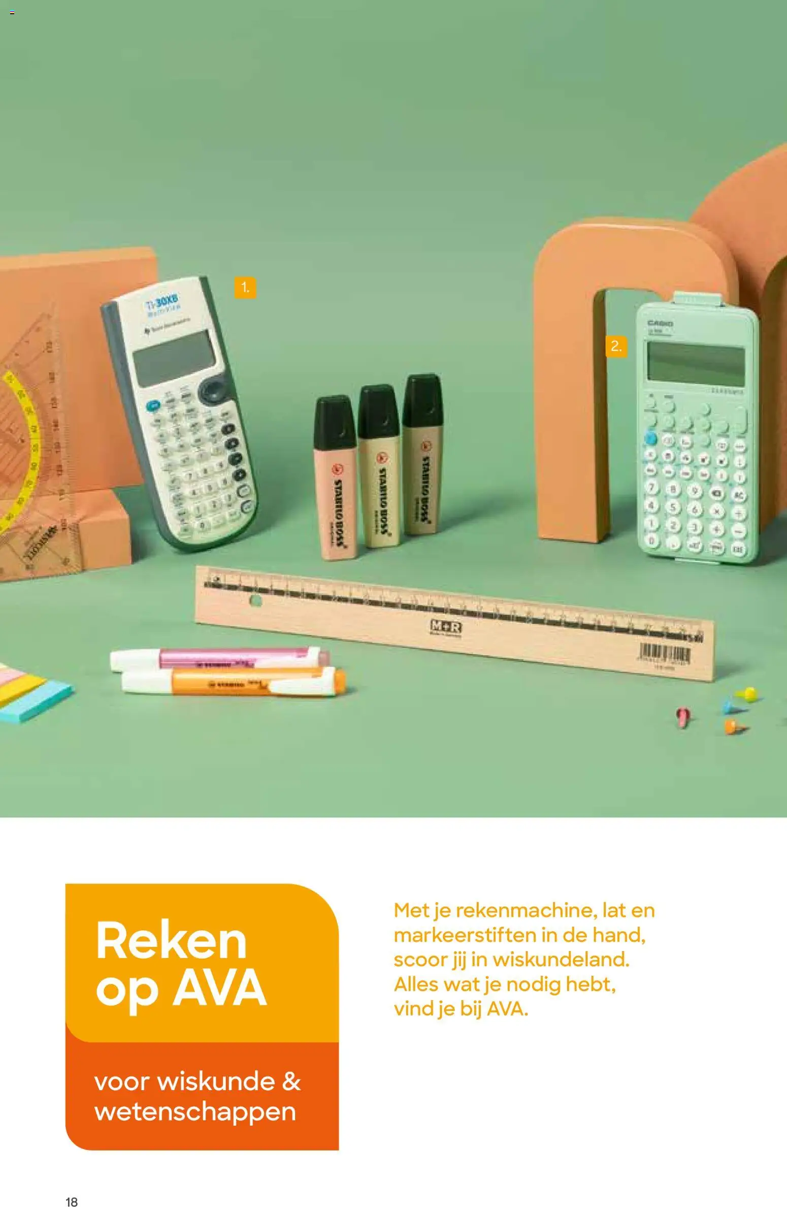 {H1} | Pagina: 18 | Producten: Markeerstiften