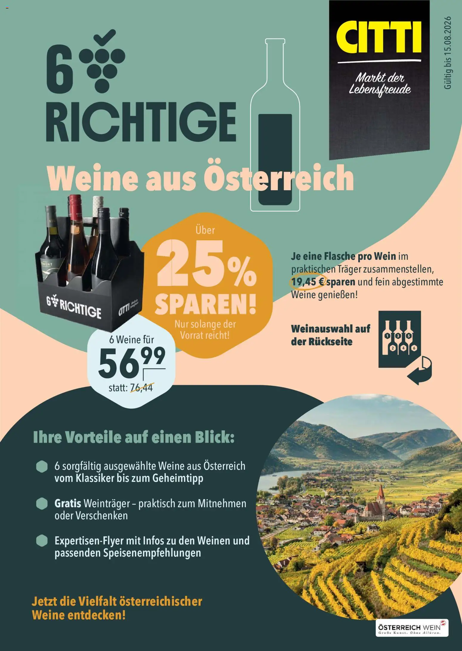 CITTI Markt Prospekt – gültig ab 05.08.2026 | Seite: 21 | Produkte: Wein