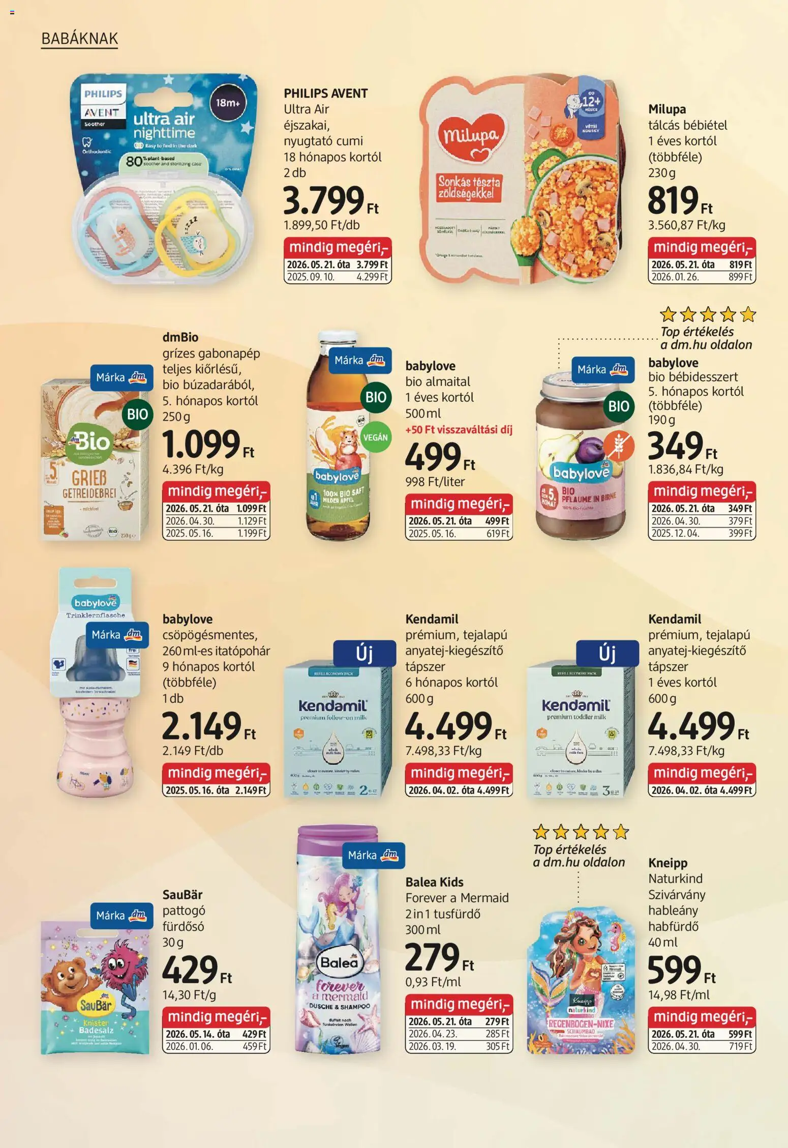 DM Drogerie Markt akciós ujság - amely érvényes a következő dátumtól: 2026.07.02. | Oldal: 16
