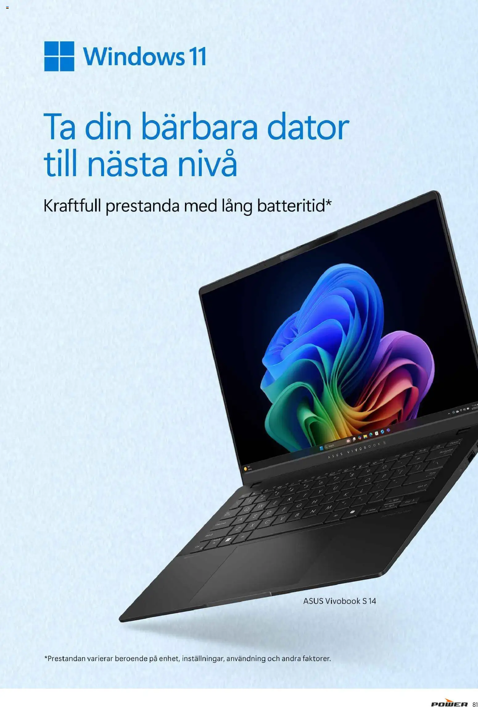 Power reklamblad aktuell från 01.06.2026 | Sida: 81 | Produkter: Dator