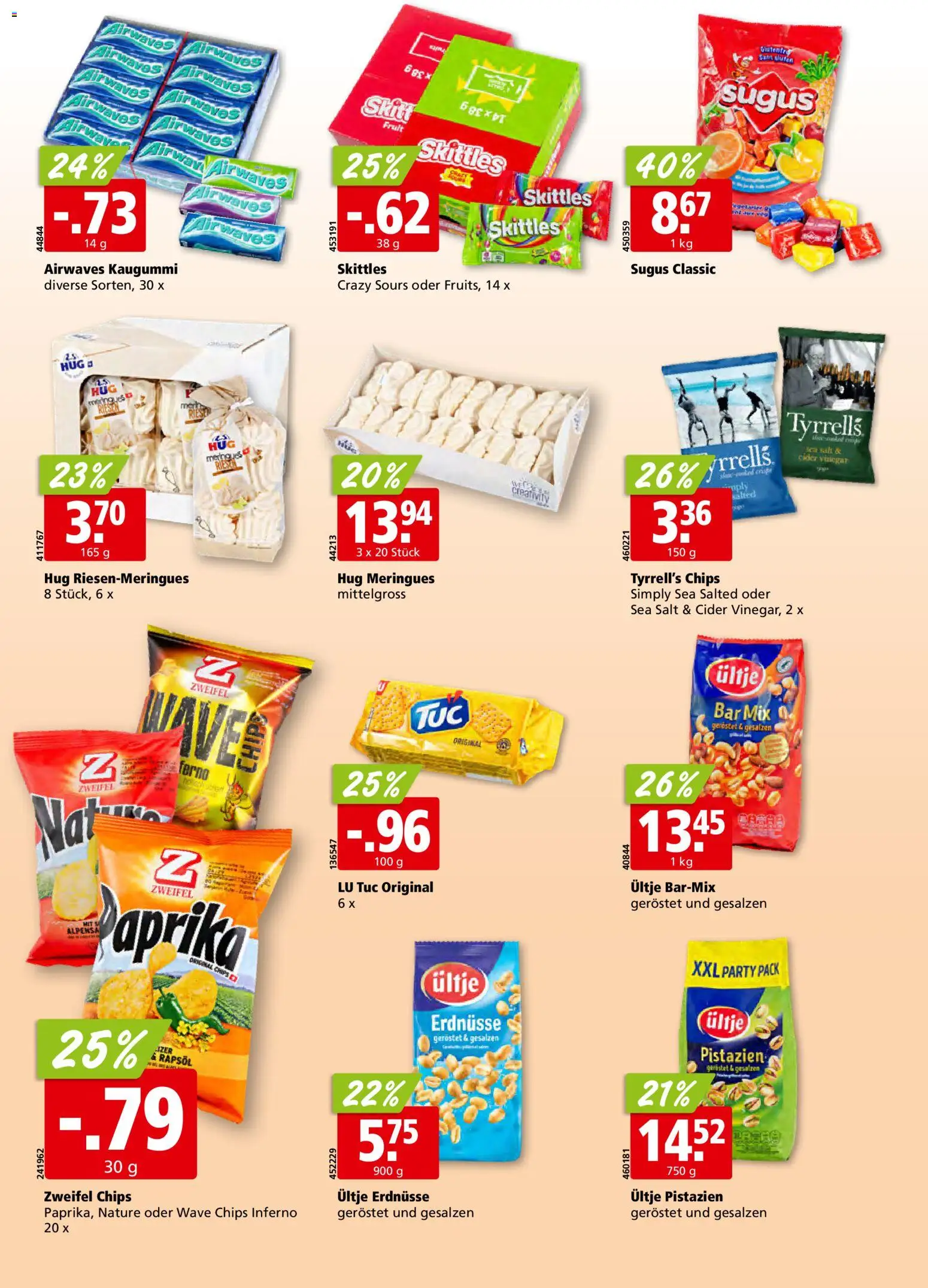 Aligro aktionen – gültig ab 10.08.2026 | Seite: 20 | Produkte: Erdnüsse, Rapsöl, Chips