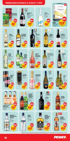 Náhled letáku VODKA BOŽKOV, VODKA BOŽKOV 37,5 % alk. 0,5 l od 26.08.2026 | Strana: 21