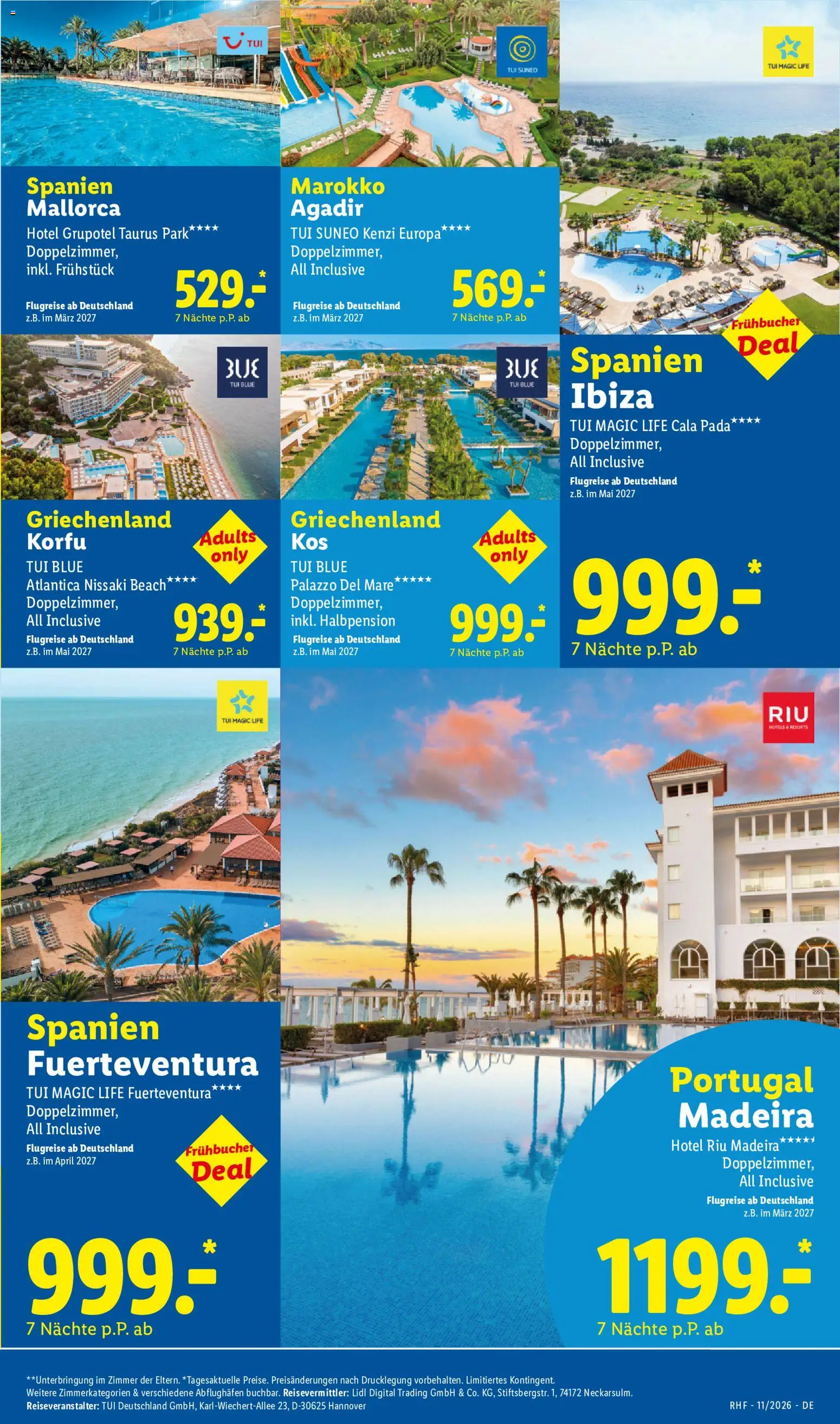 Lidl Reisen Prospekt – gültig ab 28.10.2026 | Seite: 13