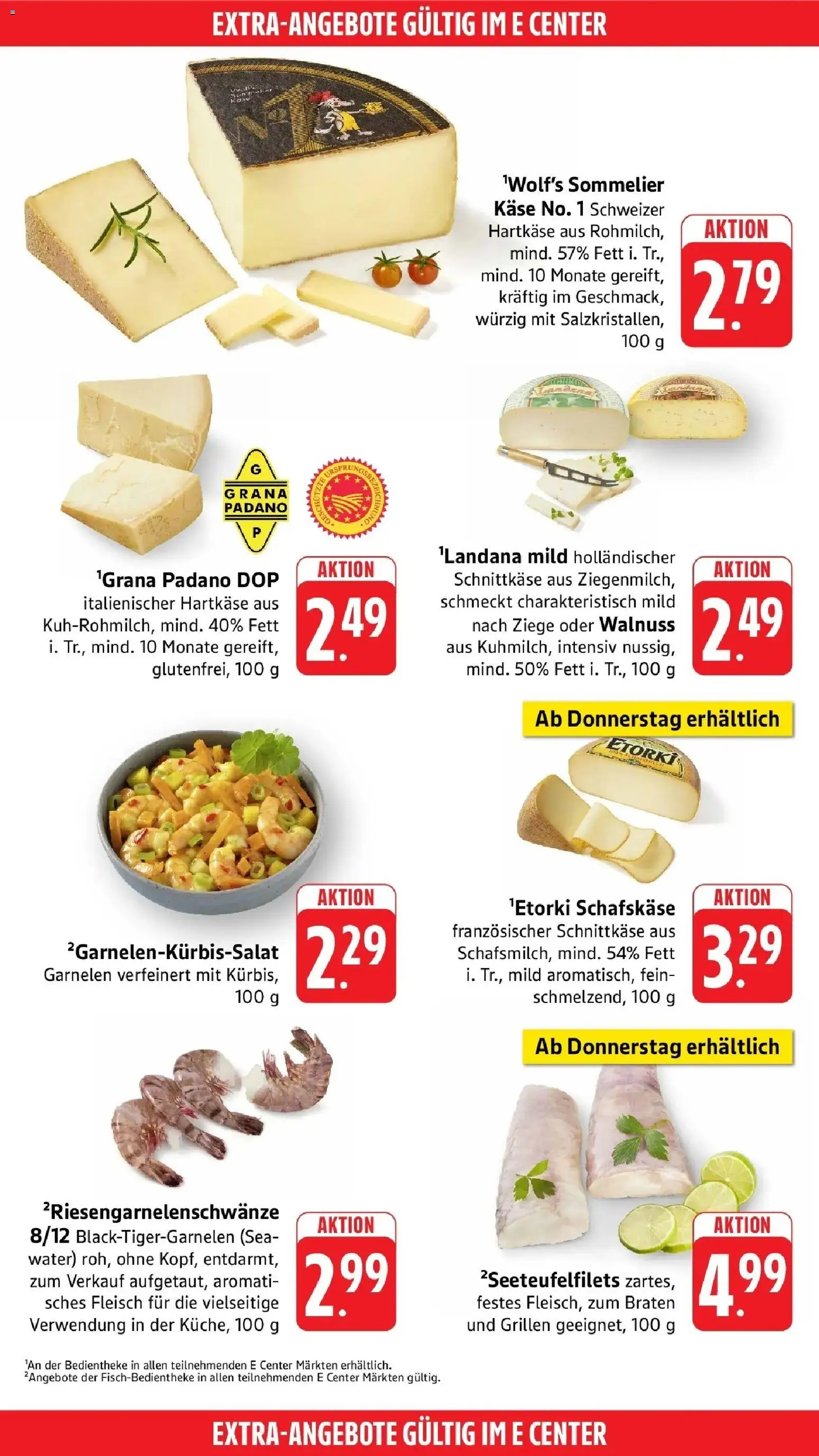 Edeka Prospekt Horb Am Neckar (ab 21.09.2026) » Angebote Online | Seite: 45 | Produkte: Grana Padano, Käse, Garnelen, Fleisch