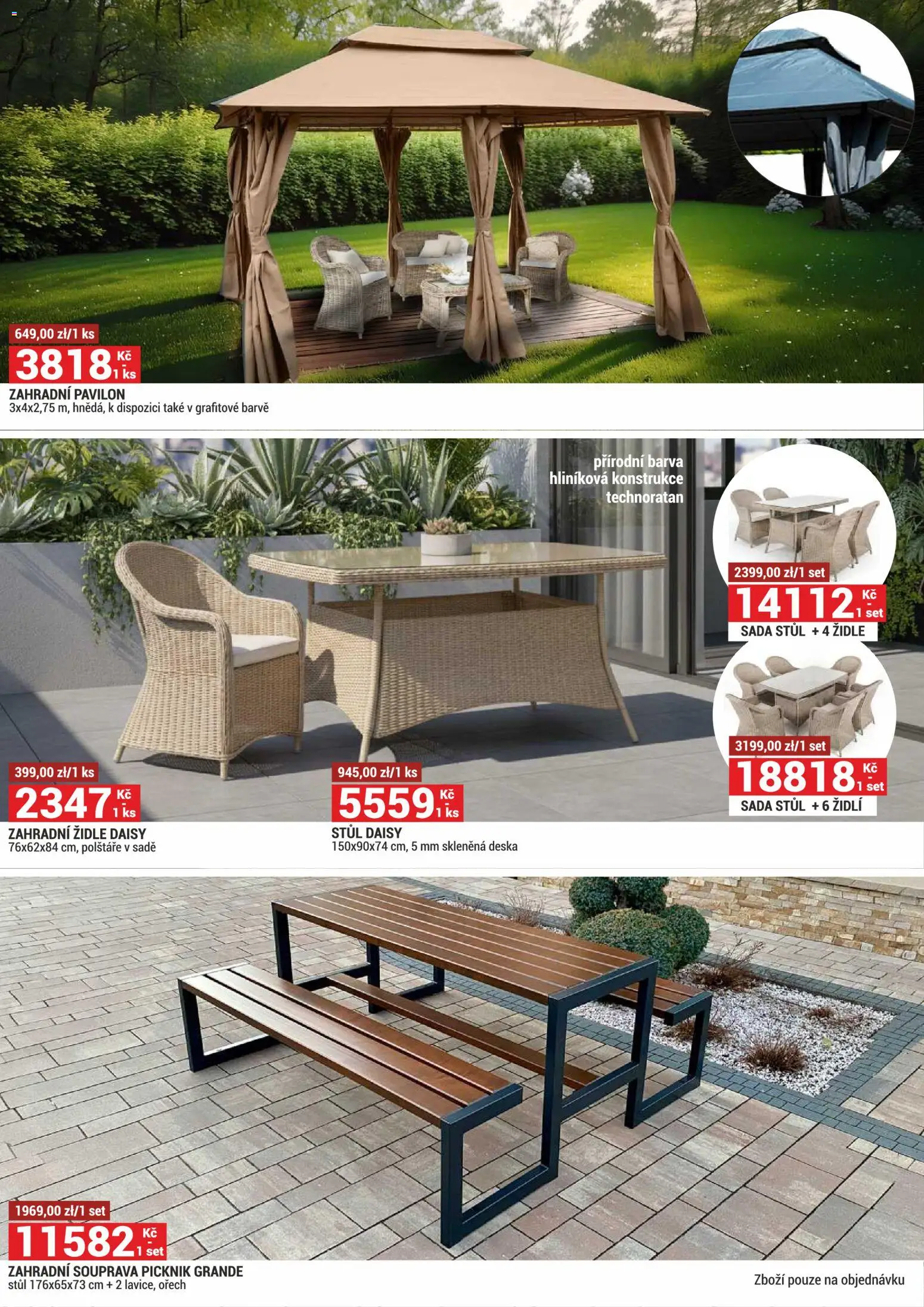 Merkury Market leták od 01.06.2026 | Strana: 6 | Produkty: Polštáře, Stůl, Židle, Zahradní židle