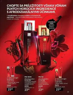 Avon leták platný od 01.06.2026 | Strana: 87 | Produkty: Mlieko, Chilli, Telové mlieko