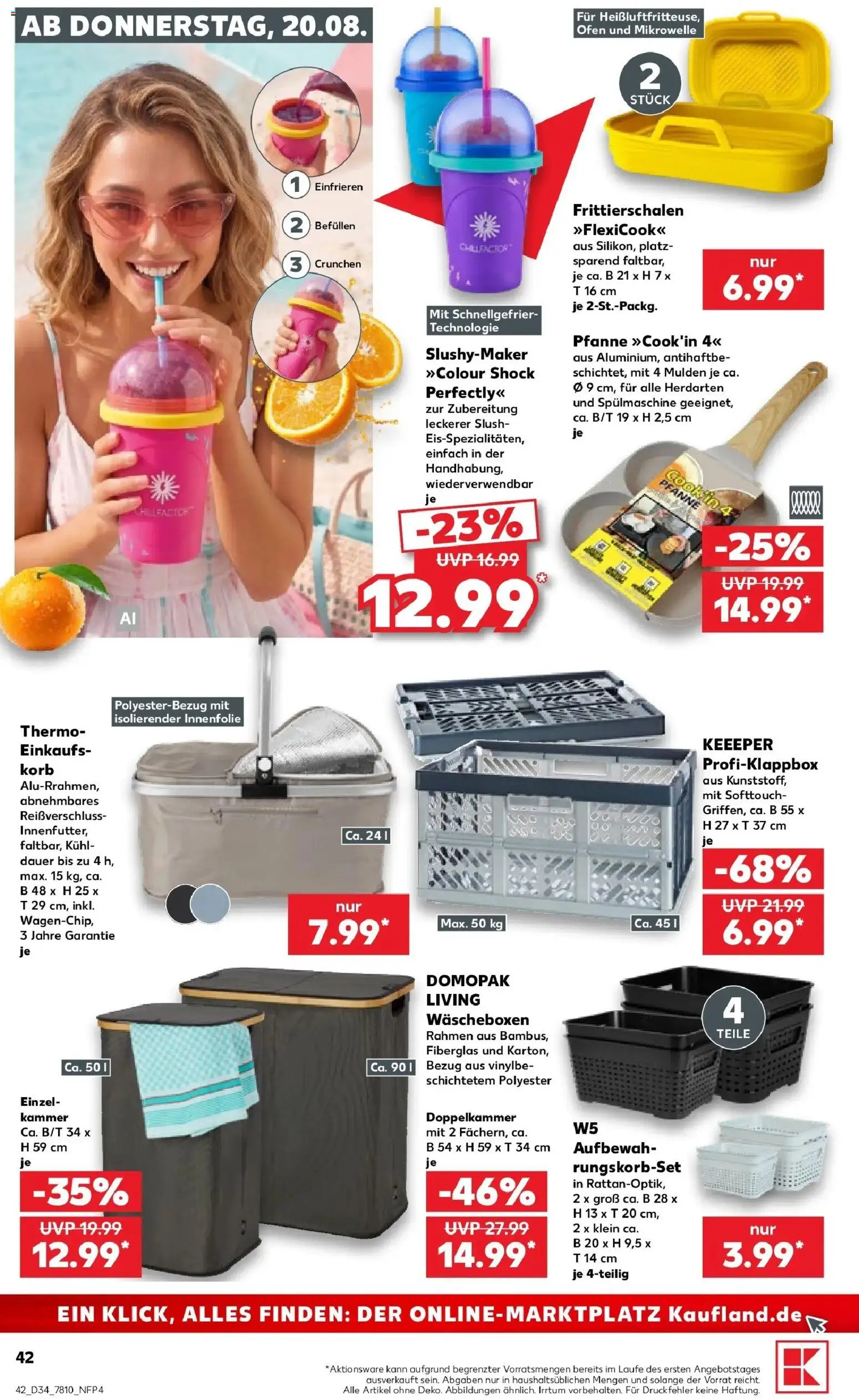 Prospekt Kaufland ab 17.08.2026 » Angebote Online zum Blättern | Seite: 53 | Produkte: Ofen, Mikrowelle, Korb, Heißluftfritteuse