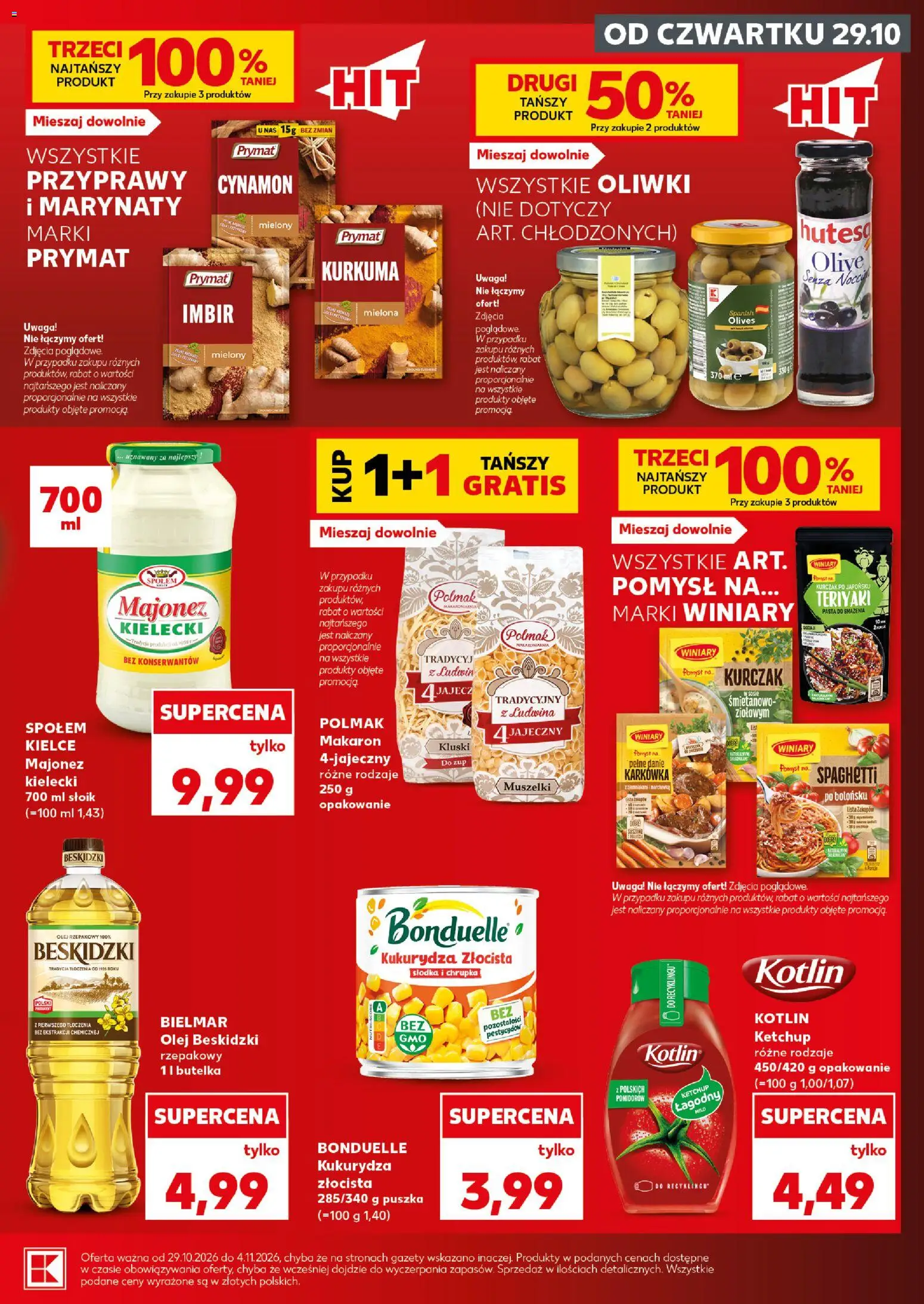 Kaufland Polsko leták - Mocny start od 02.11.2026 | Strana: 15 | Produkty: Olej, Kurkuma