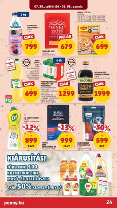 PENNY akciós újság - amely érvényes a következő dátumtól: 2026.07.30. | Oldal: 27