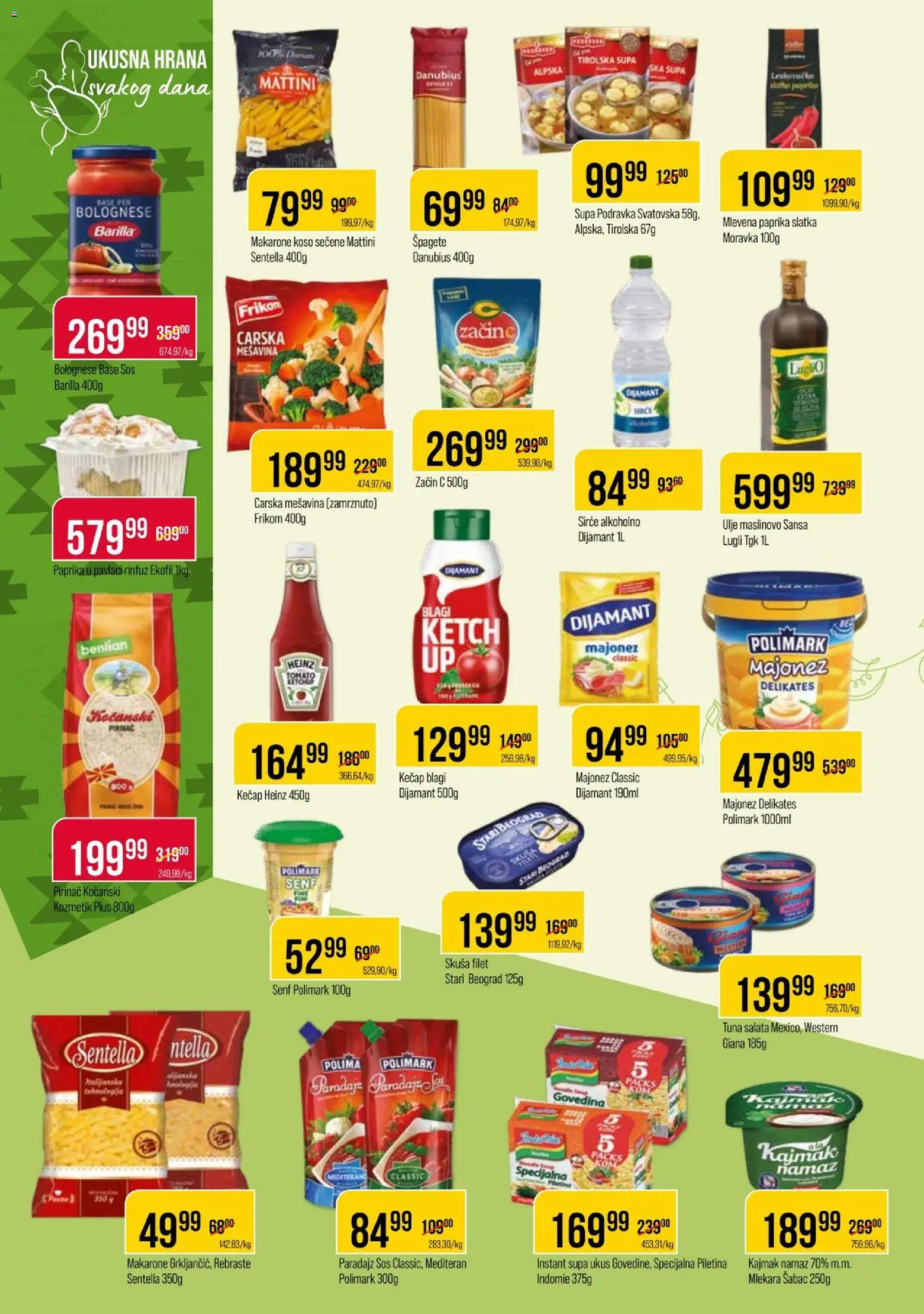 Metalac Proleter katalog - važi od 06.05.2026 | Strana: 6 | Proizvode: Govedina, Salata, Sirće, Pirinač