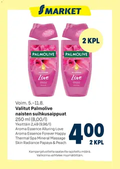 S-market-mainoslehti voimassa 05/08/2026 alkaen