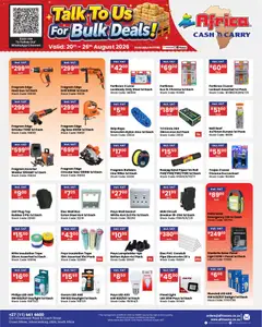 Africa Cash & Carry specials catalogue – valid from 20/08/2026 | Page: 39