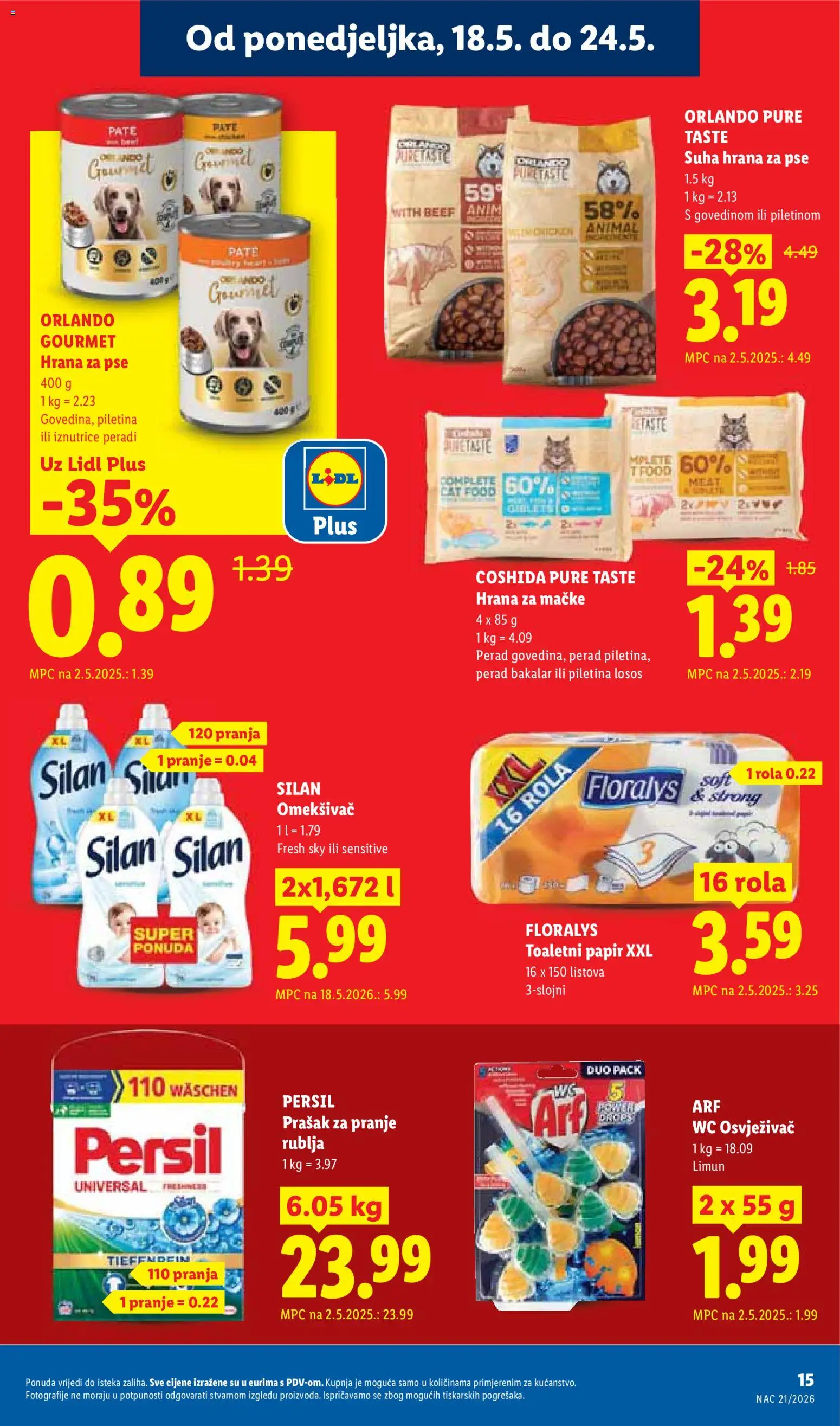 Lidl katalog | vrijedi od 18.05.2026 | Stranica: 15