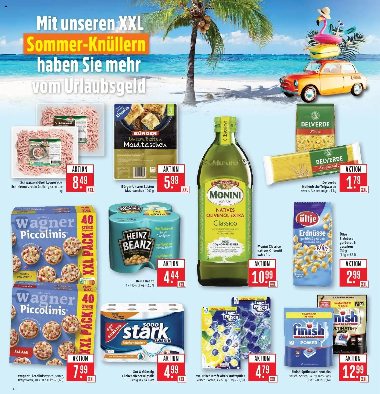 Marktkauf - Marktkauf: Wochenangebote – gültig ab 29.06.2026 | Seite: 6 | Produkte: Erdnüsse, Mozzarella, Spülmaschinentabs, Piccolinis