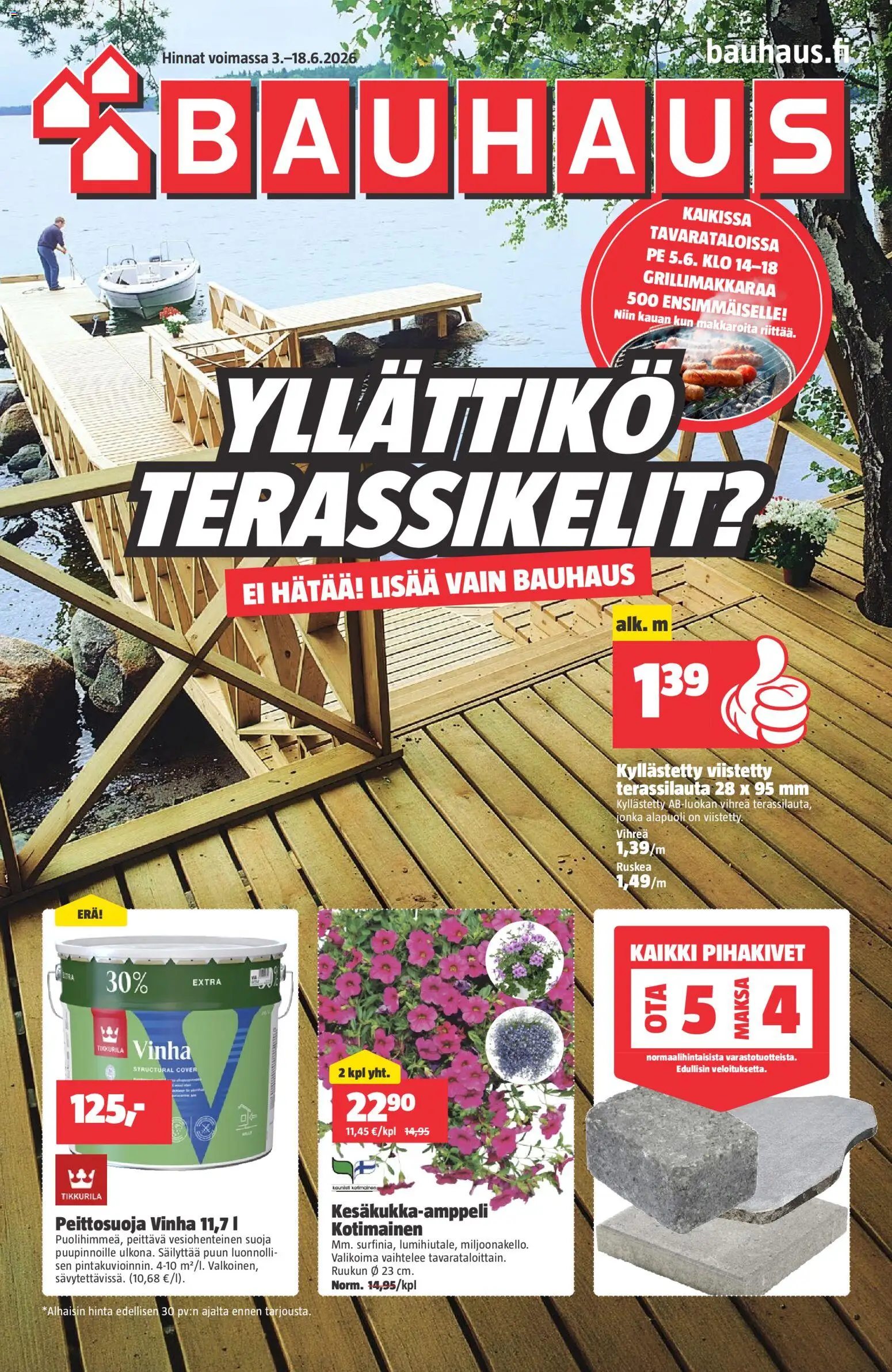 Bauhaus tarjoukset – voimassa 03.06.2026 alkaen | Sivu: 1
